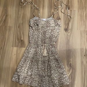 Leopard print dress